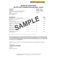 Standard ISBT NO-Haz Beverage Grade Nitrogen (N2) Testing Program
